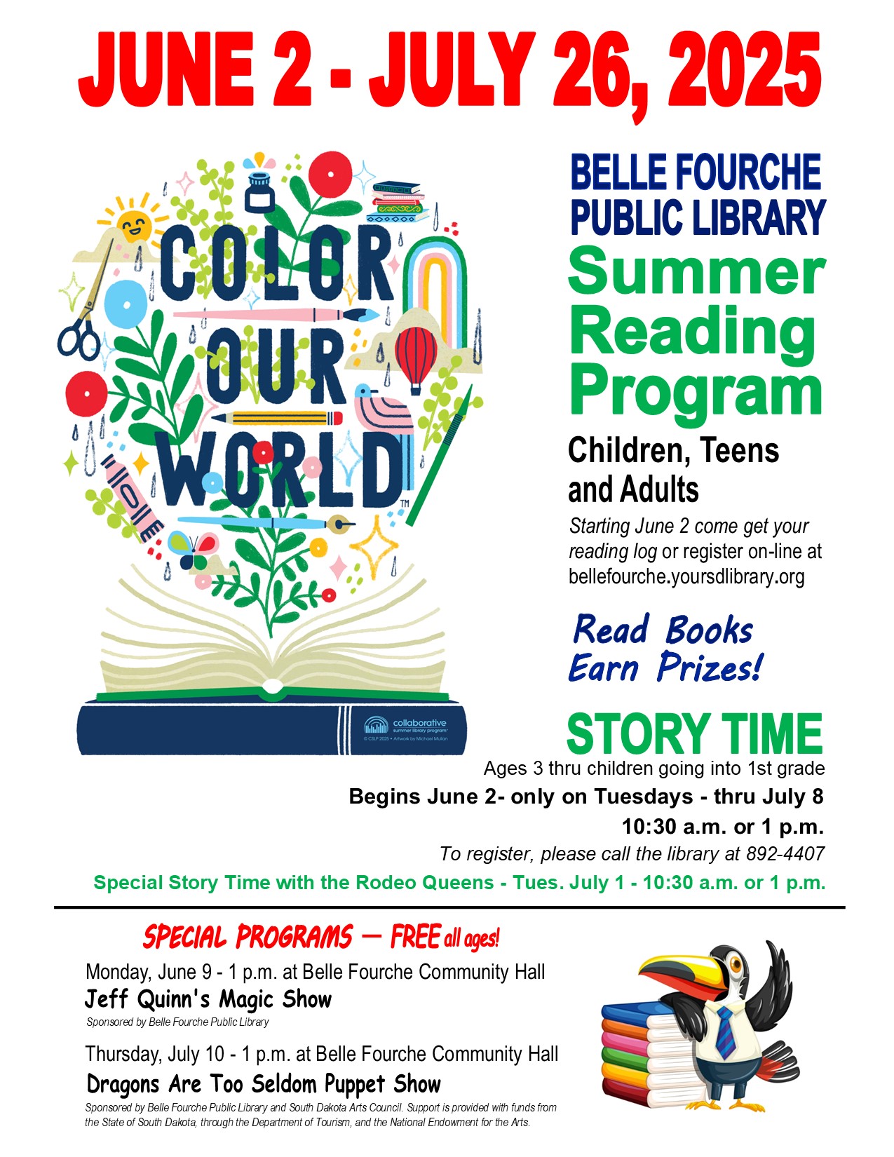 Flyer 2025 Color Our World