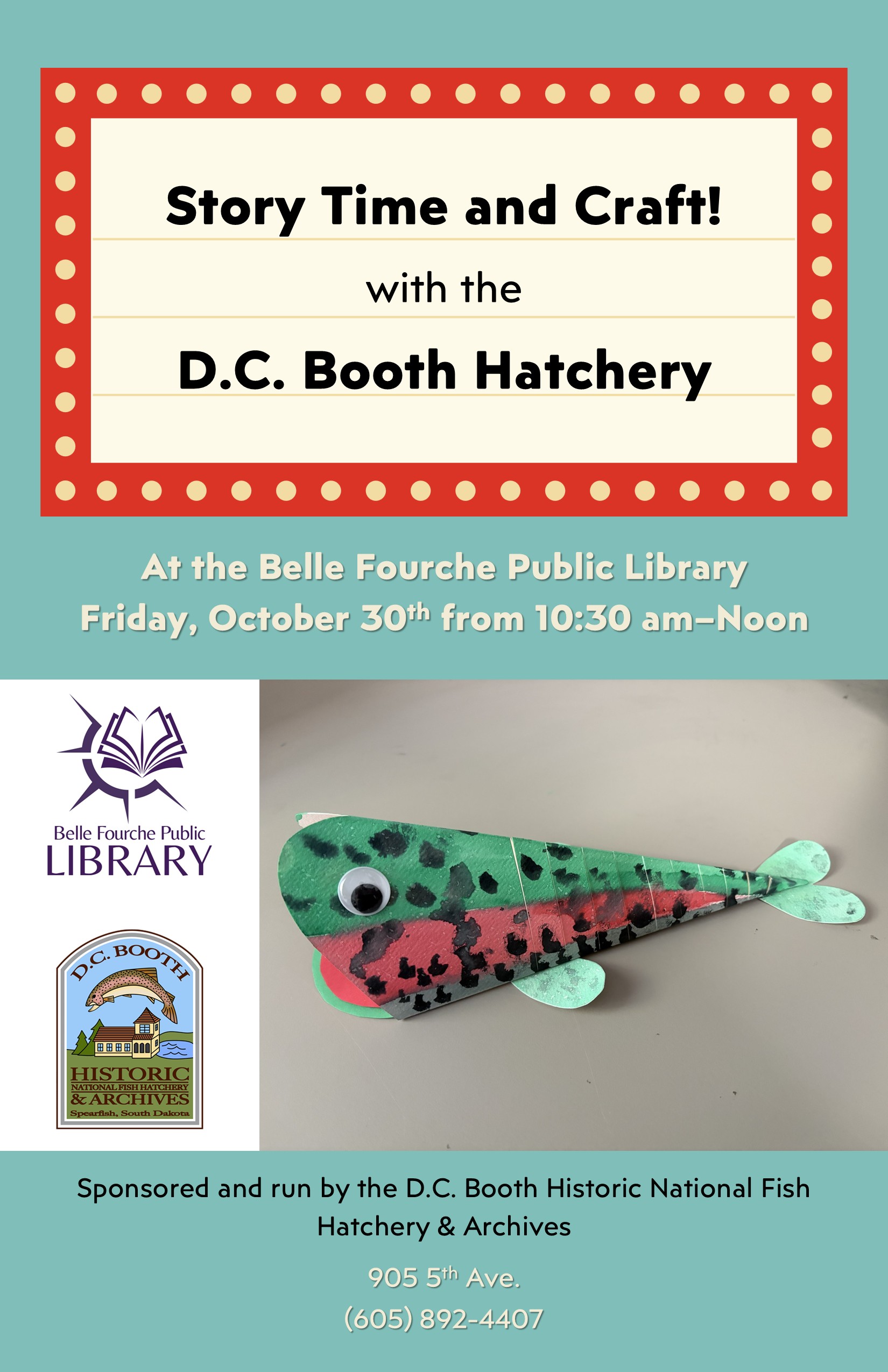 DC Booth Hatchery Story Time