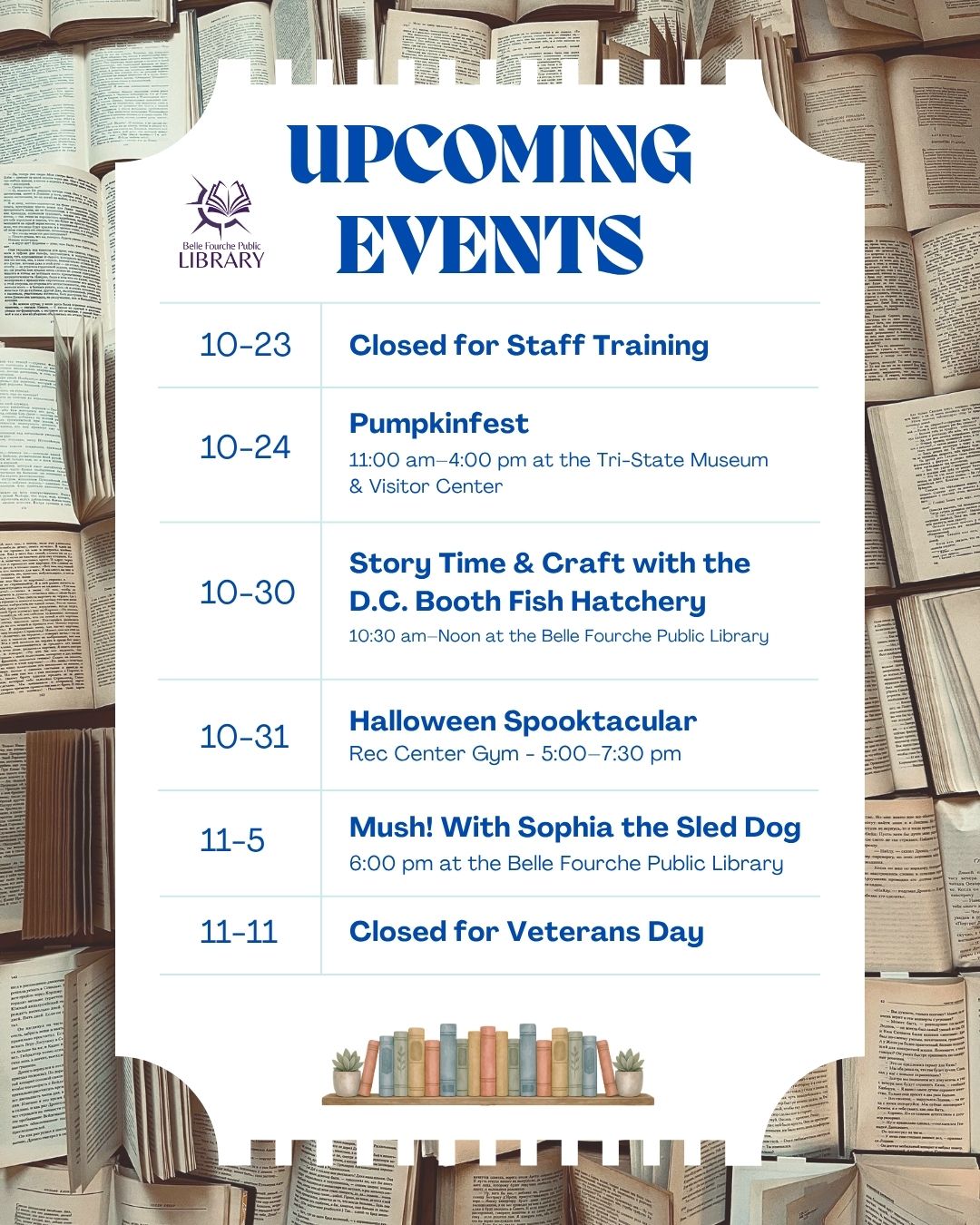 Upcoming Events Large